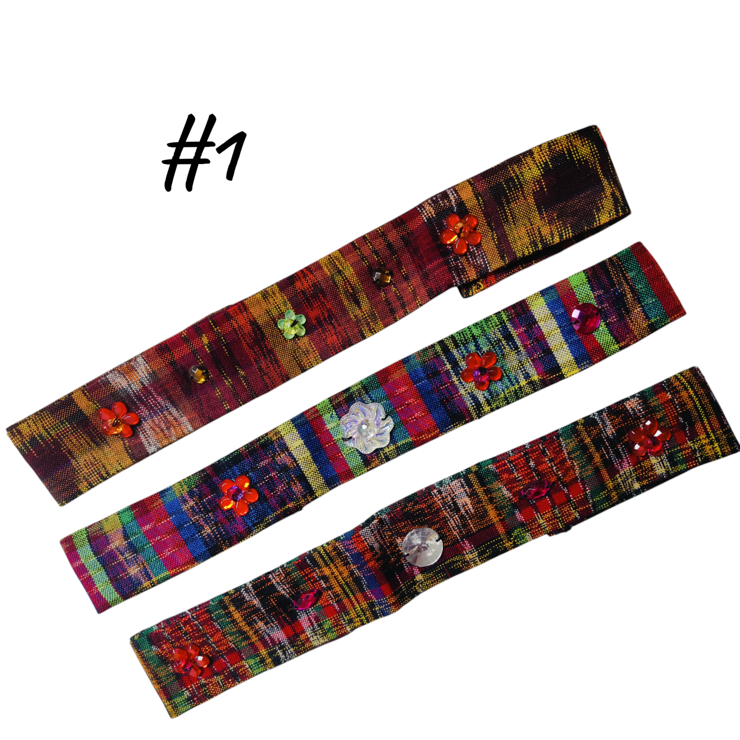 DIADEMAS TIPICAS COMBO DE 3