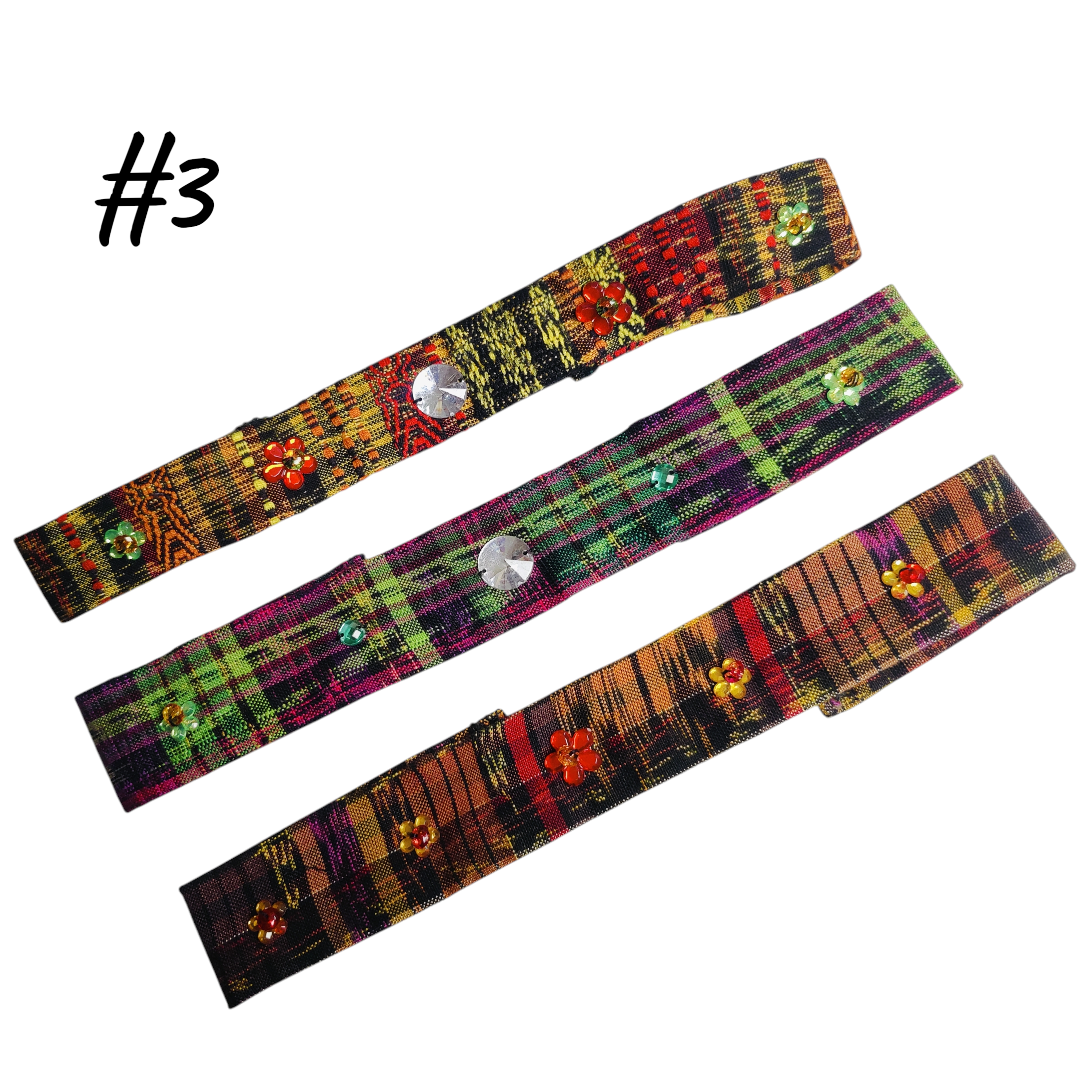 DIADEMAS TIPICAS COMBO DE 3