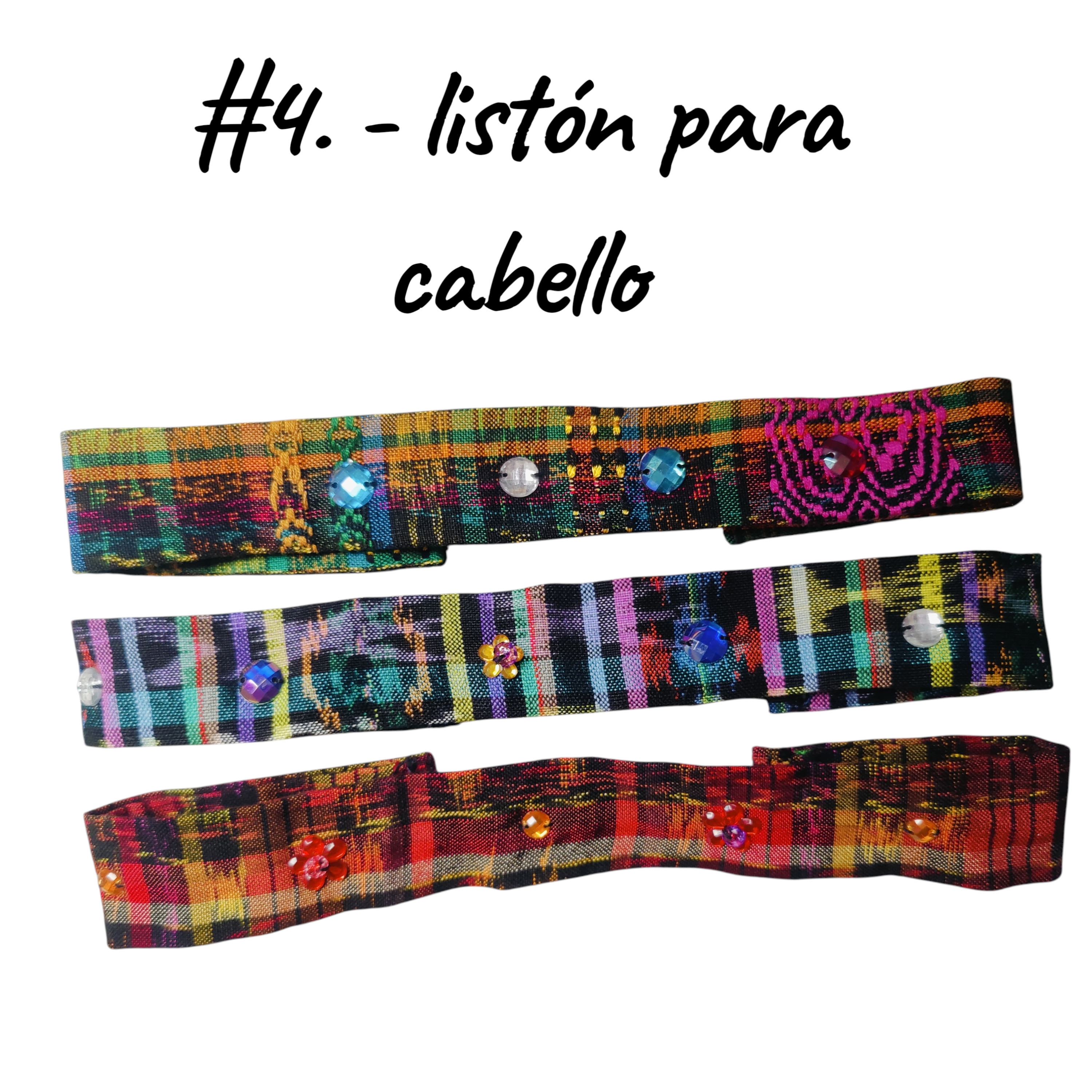 DIADEMAS TIPICAS COMBO DE 3