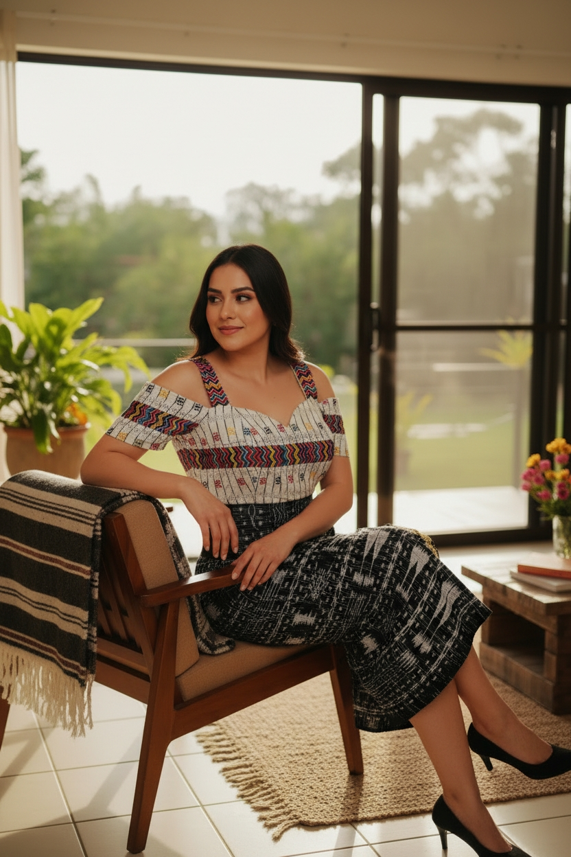 "Dúo Exclusivo: Blusa ARTENSANAL de Hombros Caídos.