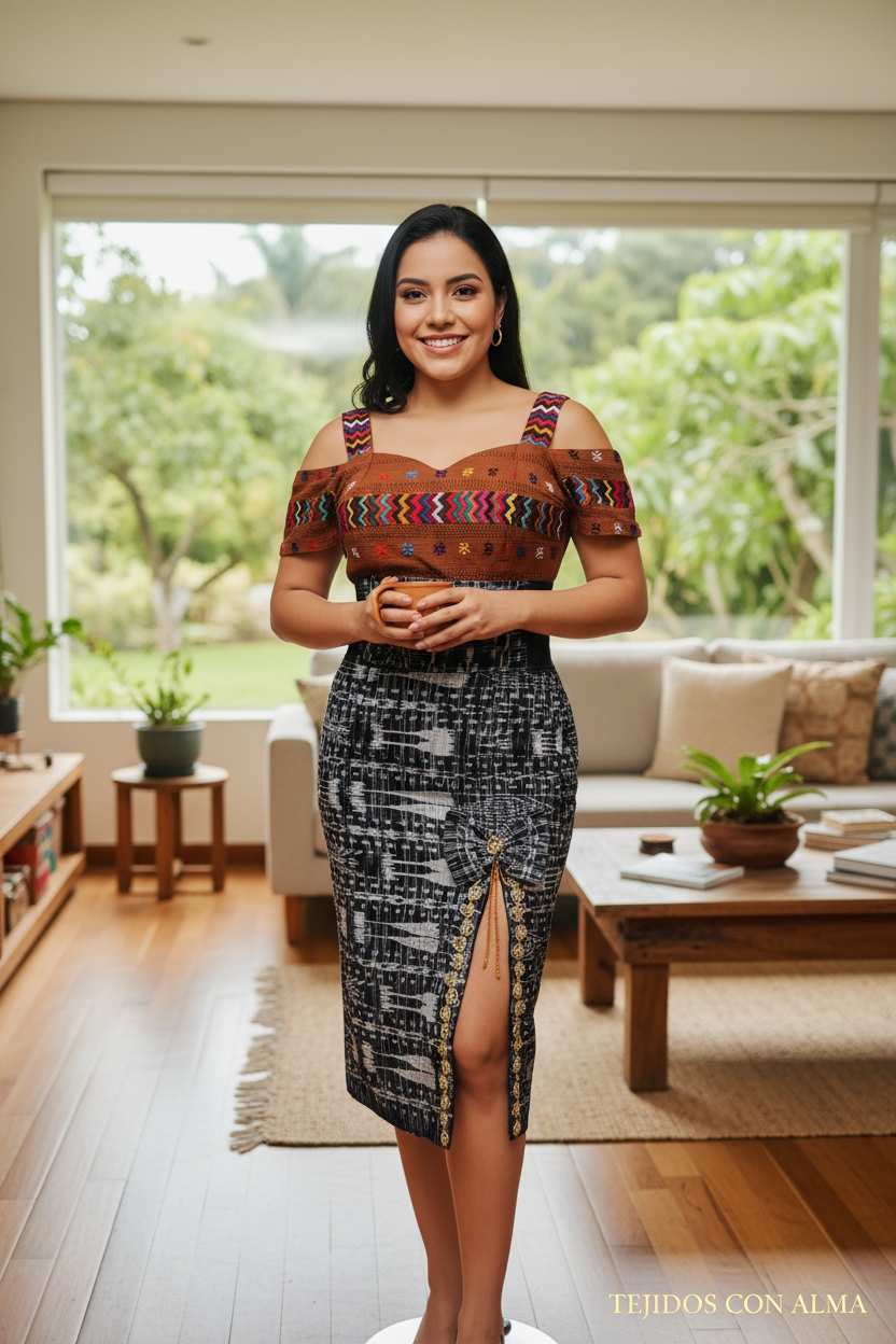 "Dúo Exclusivo: Blusa ARTENSANAL de Hombros Caídos.