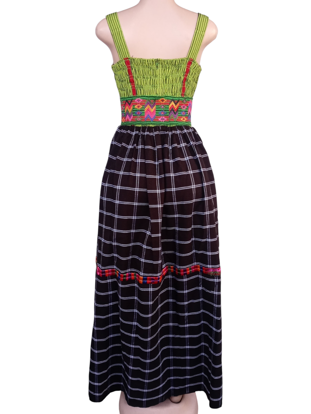 VESTIDO LARGO DE TECPAN