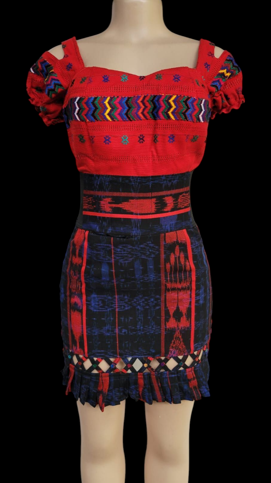 DUO ROJO, MATERIAL HILO ALEMAN