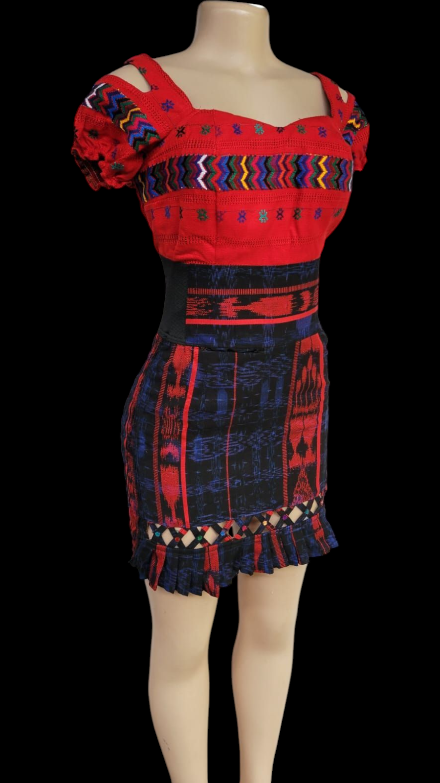 DUO ROJO, MATERIAL HILO ALEMAN