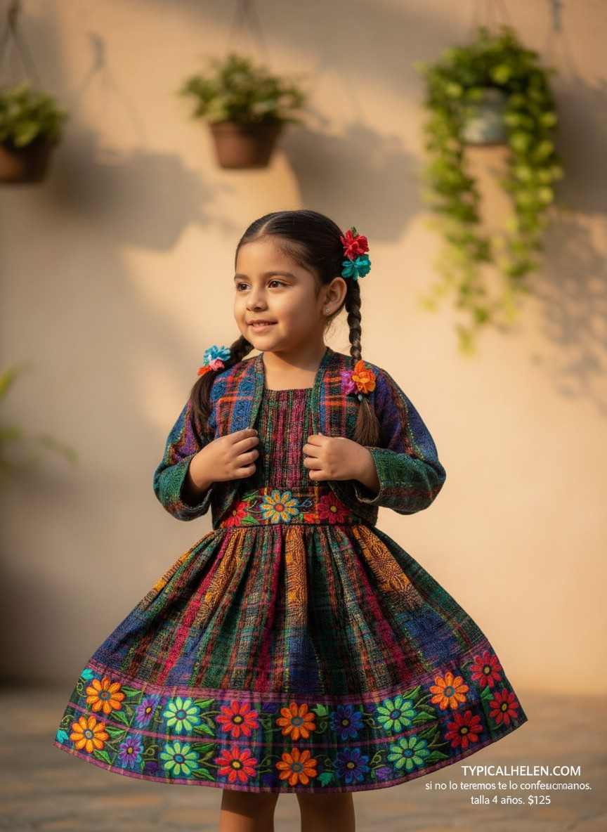 VESTIDO PRINCESA DE NIÑA TALLA 4