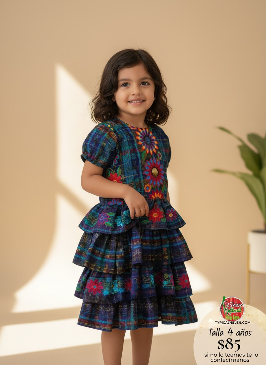 VESTIDO PRINCESA DE NIÑA TALLA 4