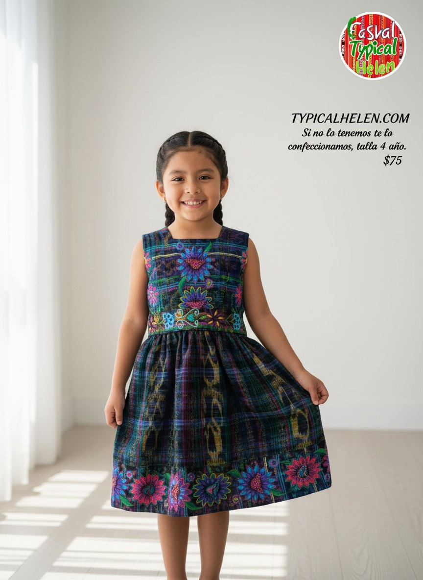 VESTIDO PRINCESA DE NIÑA TALLA 4