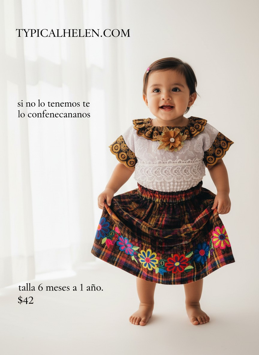 Vestido de niña talla 0