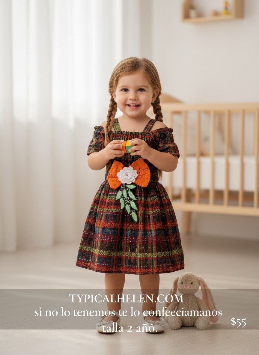 VESTIDO DE NIÑA TALLA 2