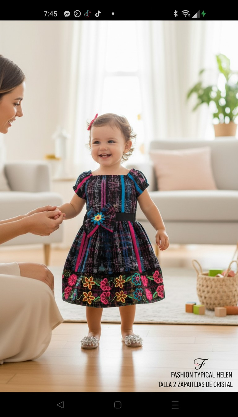 VESTIDO DE NIÑA TALLA 2