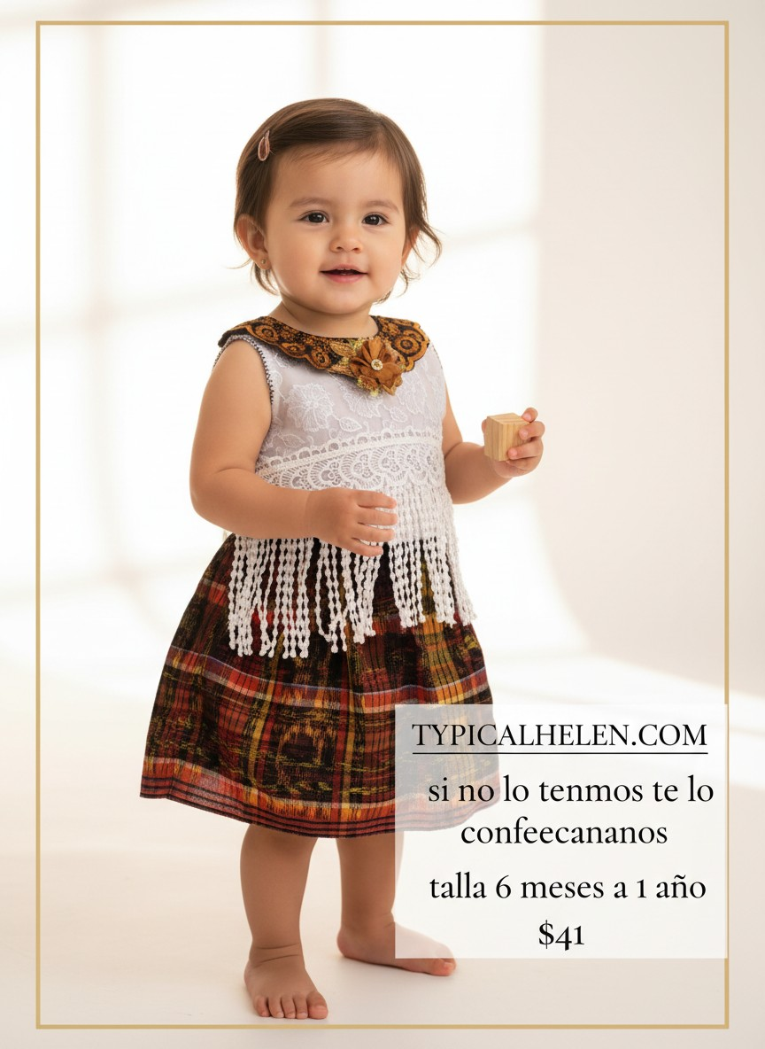 Vestido de niña talla 0