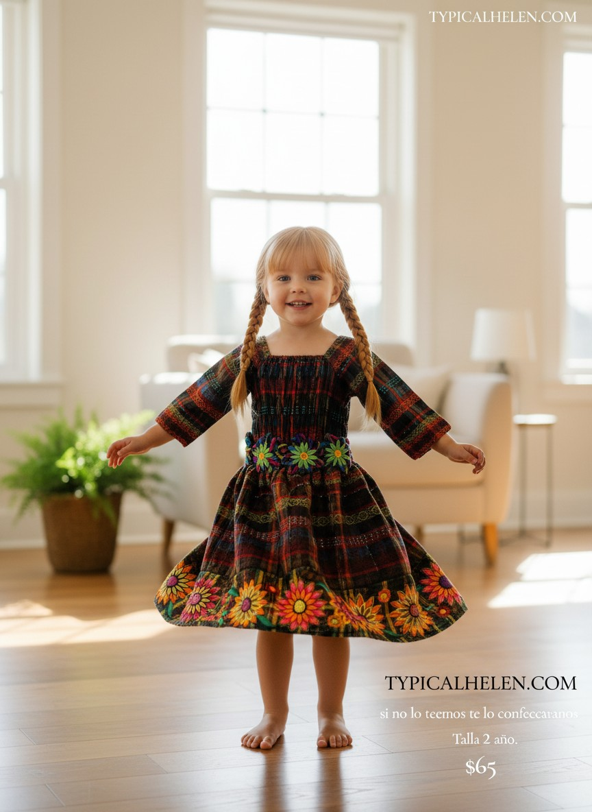VESTIDO DE NIÑA TALLA 2