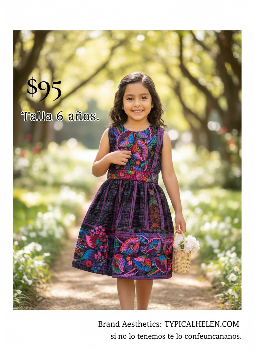 VESTIDO DE NIÑA TALLA 6