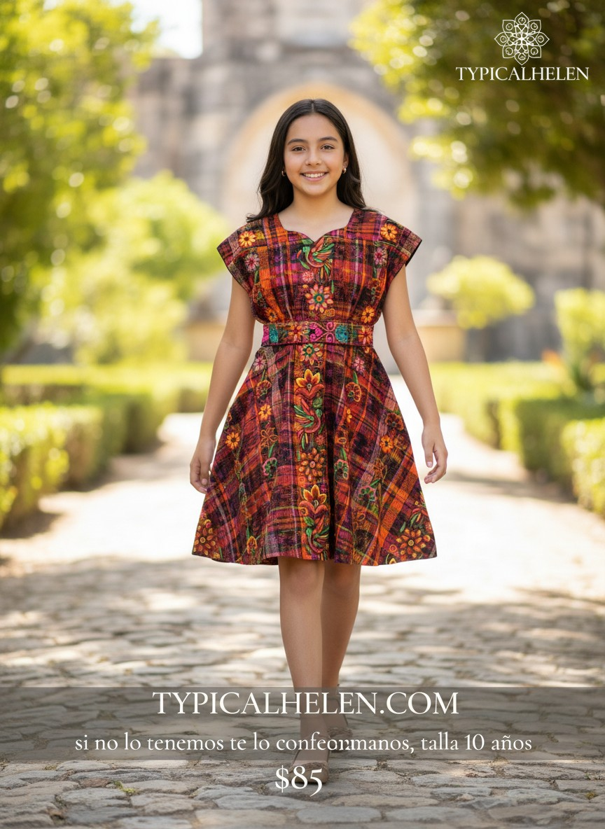 VESTIDO DE niña TALLA 10