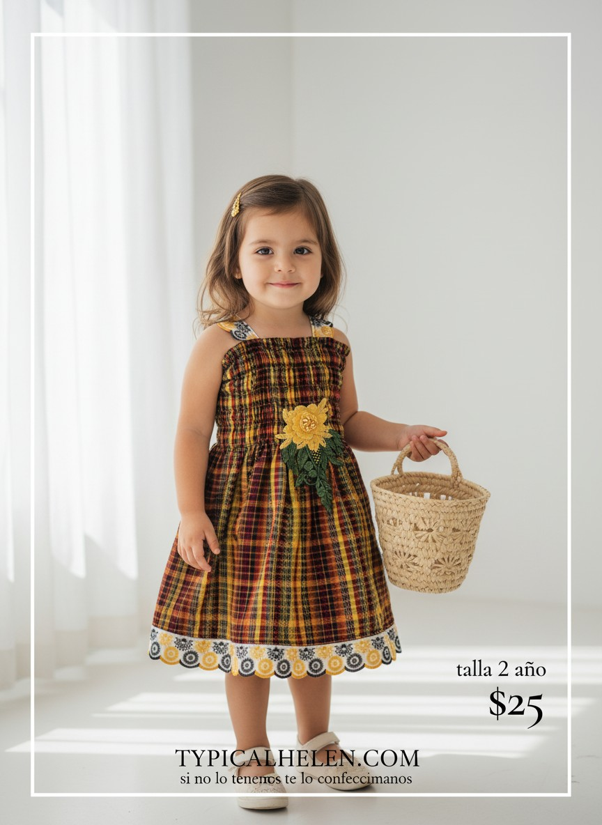 VESTIDO DE NIÑA TALLA 2