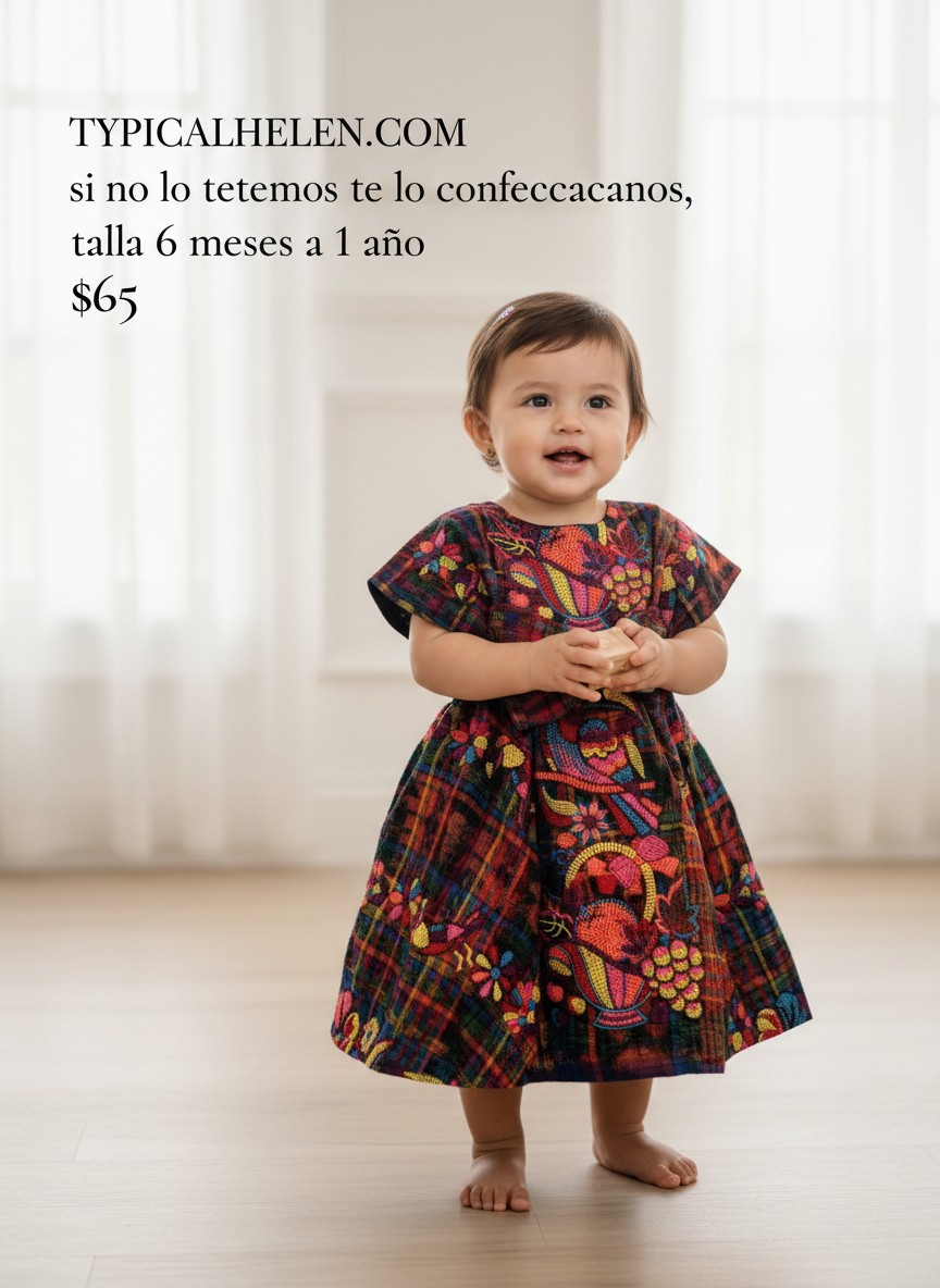 Vestido de niña talla 0
