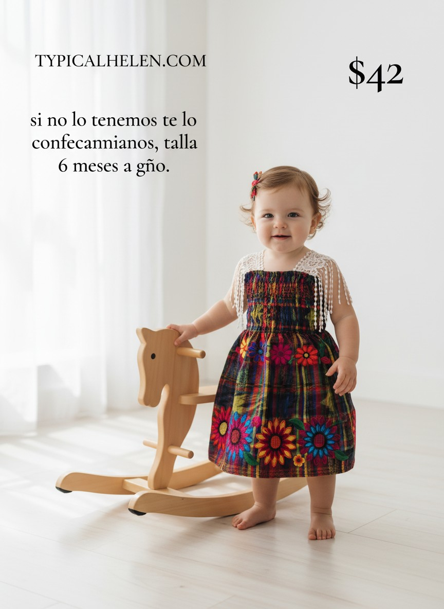 Vestido de niña talla 0