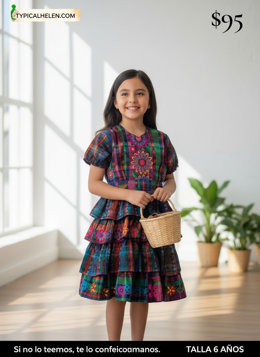 VESTIDO DE NIÑA TALLA 6